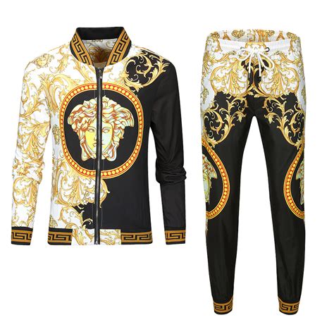 mens replica versace jackets|versace tracksuit men's.